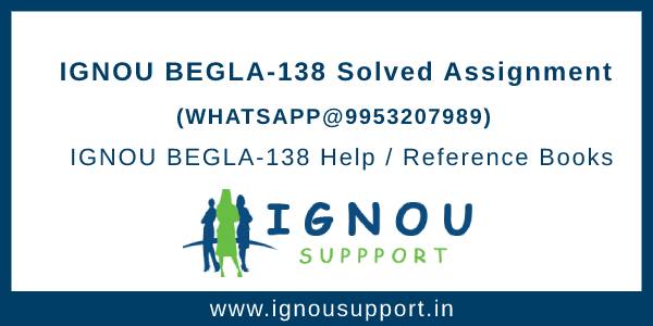 begla 138 solved assignment guffo